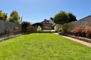 South Facing Rear Garden- click for photo gallery